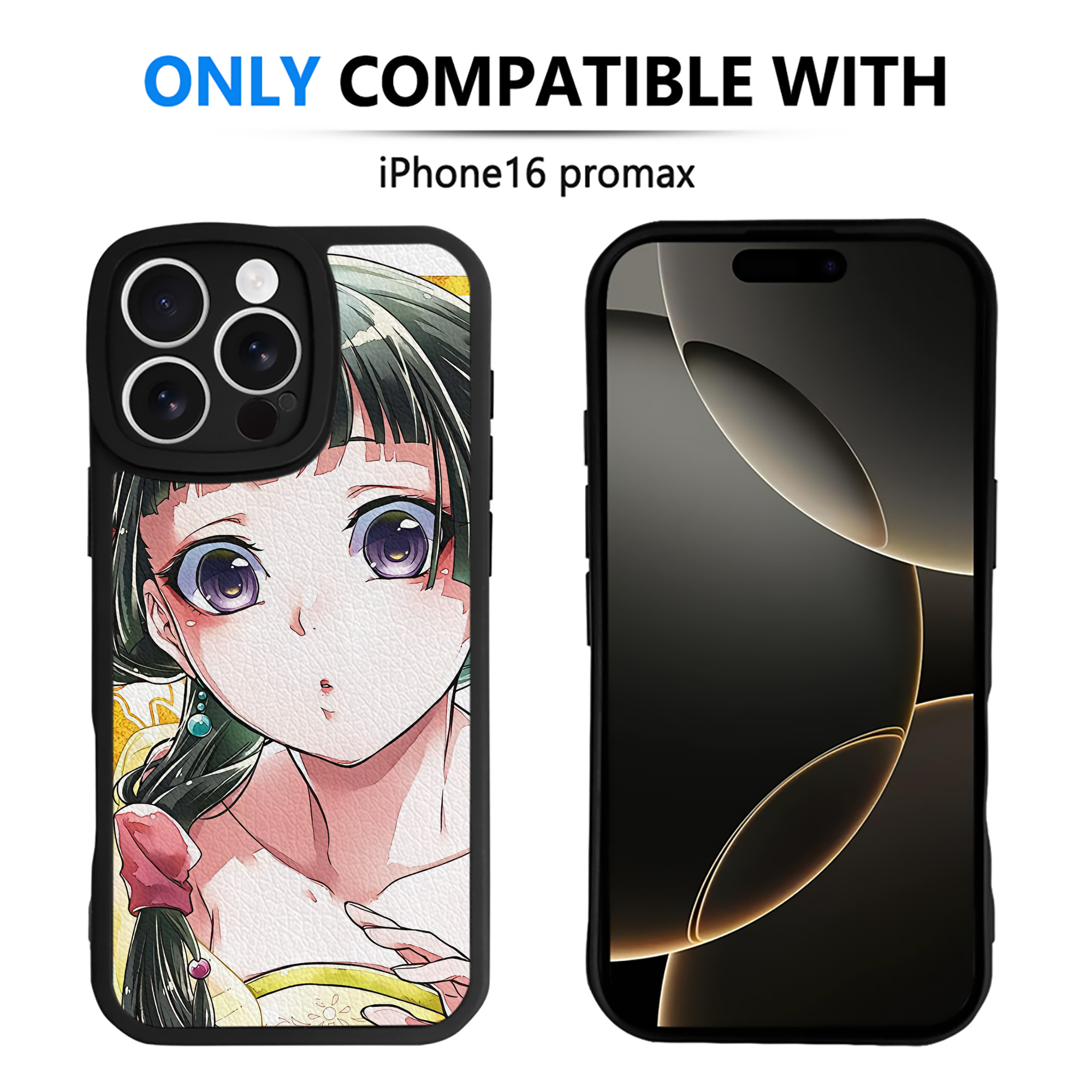 薬屋のひとりごと The Apothecary Diaries 【iPhone 16シリーズ対応】シリコンスマホケース（レザー調） 材質：シリコン